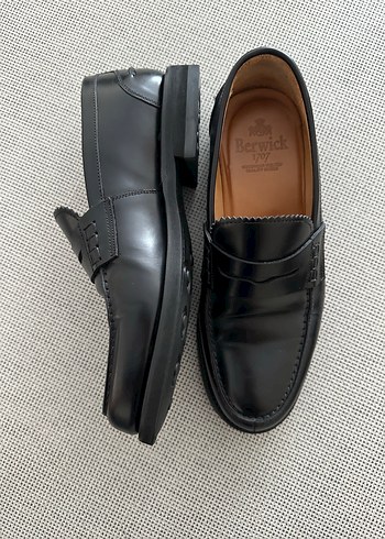 Berwick 1707 Siyah Loafer Ayakkabı - Görsel 5