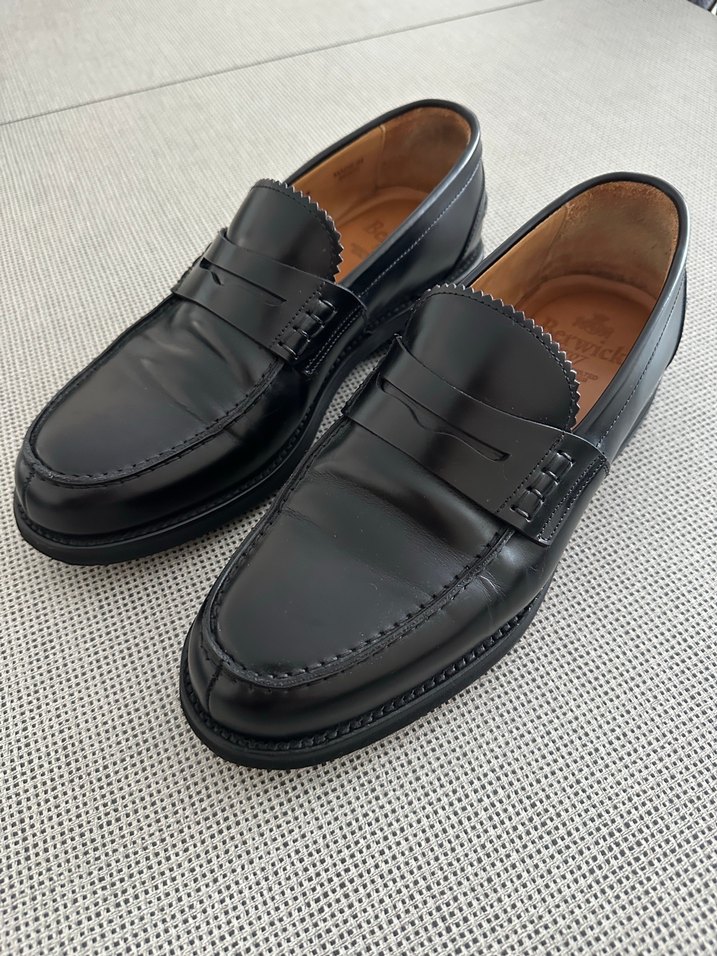 Berwick 1707 Siyah Loafer Ayakkabı - Görsel 3