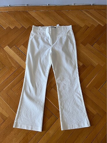 Zara Marka Ekru Pantolon