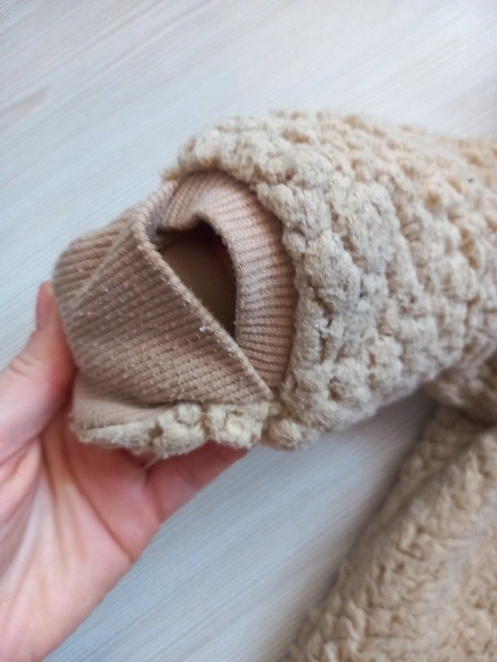 Kahverengi Bebek Kürk Detaylı Tulum - Görsel 2