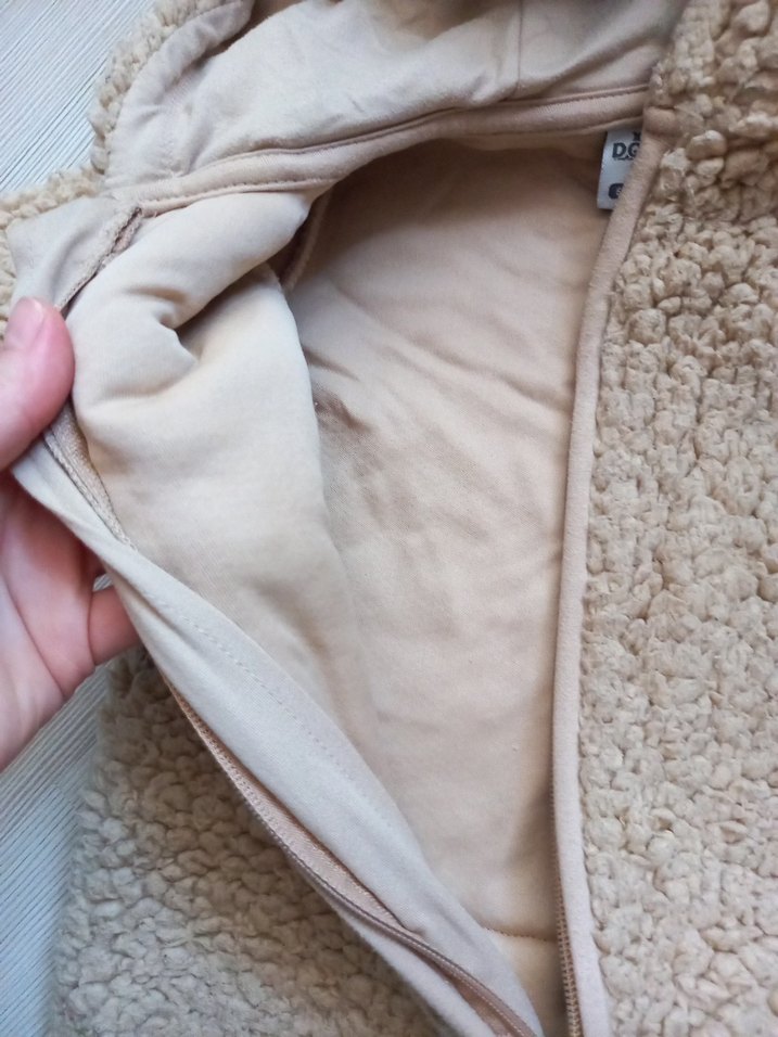 Kahverengi Bebek Kürk Detaylı Tulum - Görsel 5