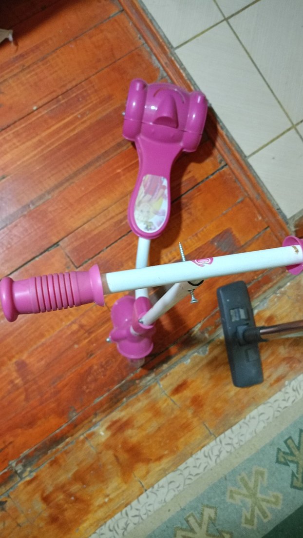 Pembe Çocuk Scooter'ı - Görsel 4