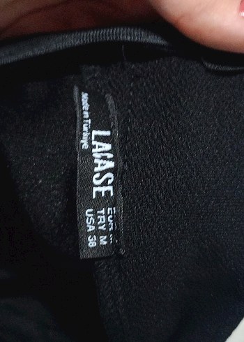 siyah midi elbise - Görsel 5