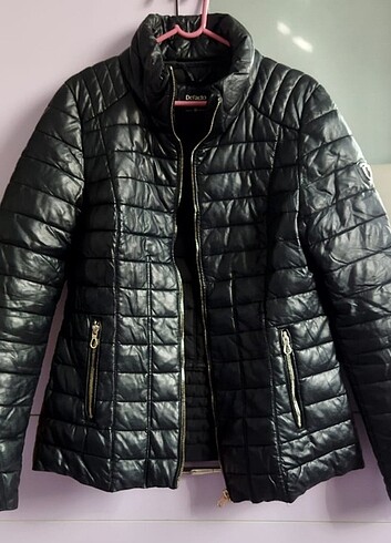 Defacto kadın deri mont - Görsel 8