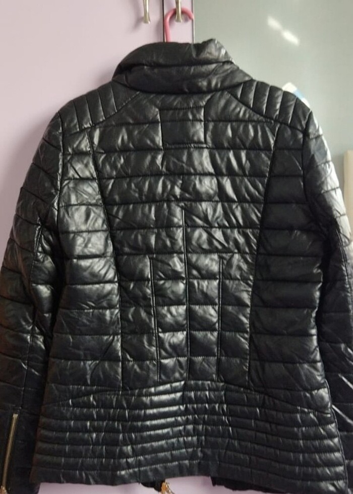 Defacto kadın deri mont - Görsel 2