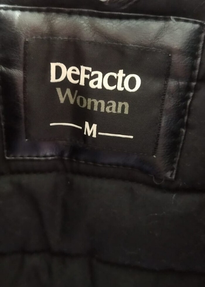 Defacto kadın deri mont - Görsel 3