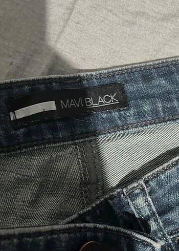 Mavi Jeans Gevşek Kesim Lacivert Denim Jean