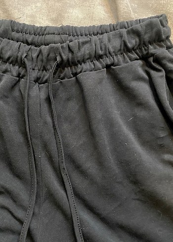 kadın Siyah Midi Boy Bol Kesim Takımı - Görsel 3