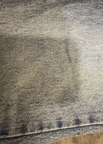 Düğmeli Loose Fit Midi Kadın Kot Pantolon - Görsel 7