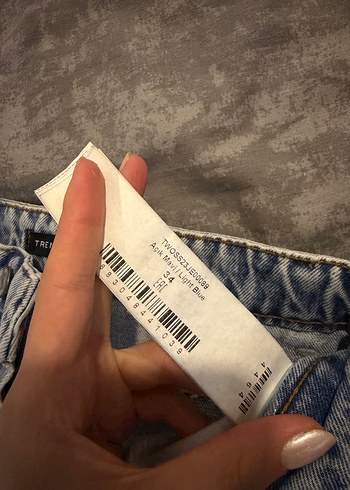 mavi Salaş Midi Kadın Kot Pantolon - Görsel 4