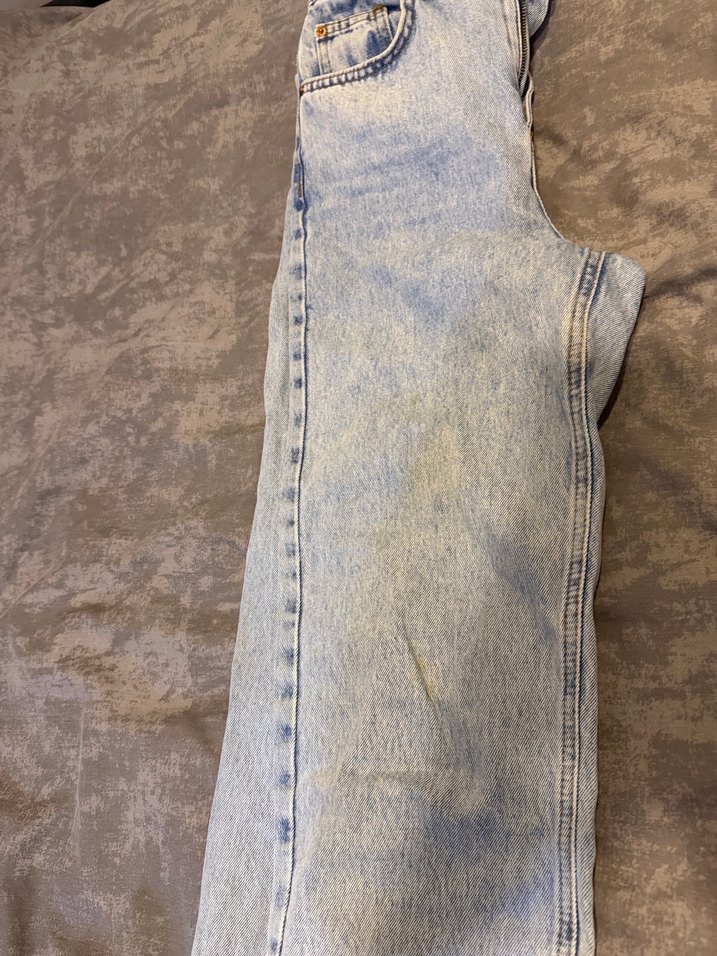 mavi Salaş Midi Kadın Kot Pantolon - Görsel 5