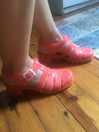 38 Beden pembe Renk Juju Sandalet