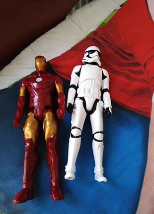 Iron man ve star wars figür