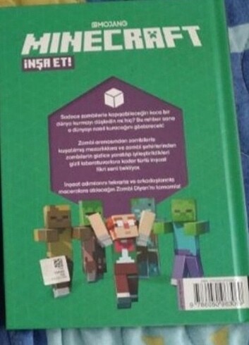  minecraft zombie kitap