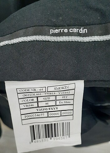 46-6 drop Beden siyah Renk Damat smokini