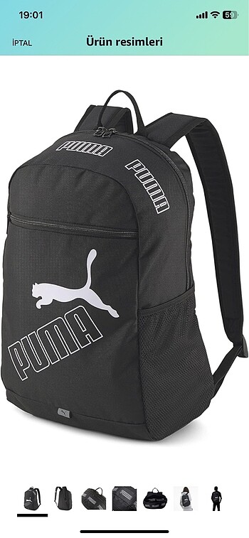 Puma Puma sırt çantası lacivert