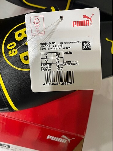 39 Beden siyah Renk Puma Unisex Yetişkin Leadcat 2.0 BVB