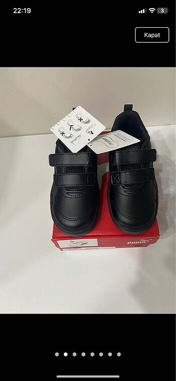 Puma çocuk ayakkabısı