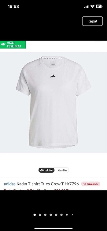 Adidas tişört