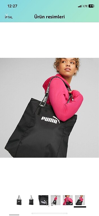 Puma Core Base Shopper Omuz Çantası