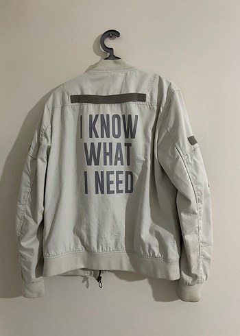 s Beden beyaz Renk Erkek Beyaz Midi Ceket, Strappy Kol, Regular Fit