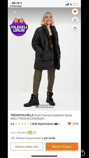Trendyol mont