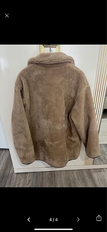 Pull and Bear Pull and Bear peluş mont