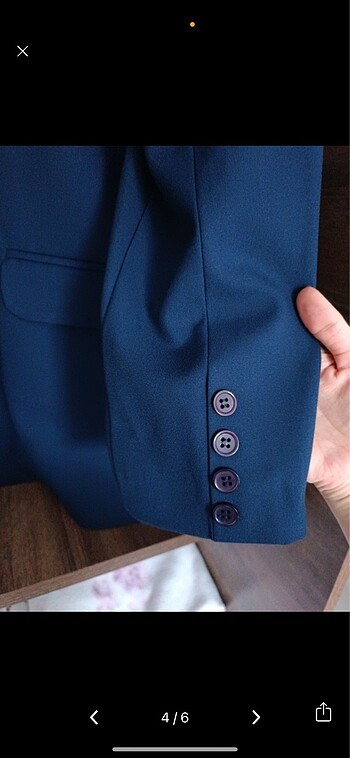 m Beden lacivert Renk Blazer ceket