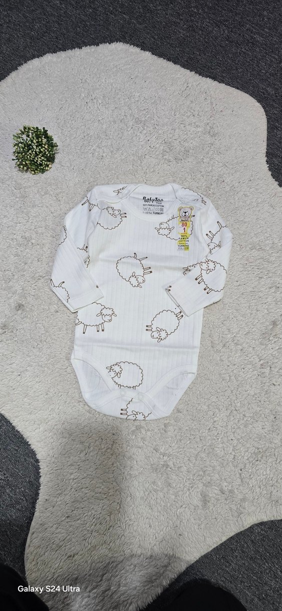 Uzun Kollu Bebek Body - Görsel 2