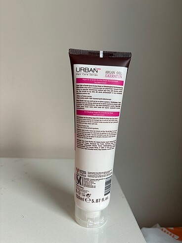 xs Beden URBAN ARGAN-KERATİNLİ SAÇ KREMİ DURULANMAZ