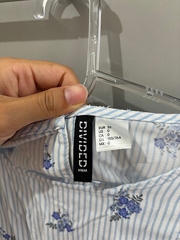 xs Beden mavi Renk BLUZ H&M