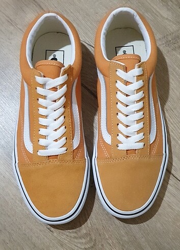 38,5 Beden turuncu Renk Vans Old Skool