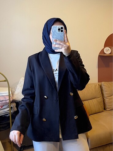 Blazer Ceket siyah