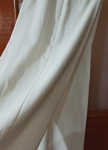 44 Beden beyaz Renk Beyaz pantalon