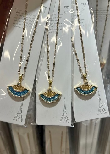 Uzun Zincirli Bohem Nakışlı Kadın Kolye - Görsel 5