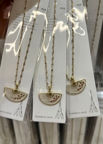 Uzun Zincirli Bohem Nakışlı Kadın Kolye - Görsel 3