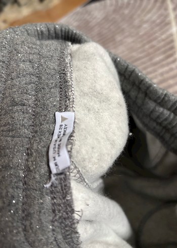 Zara Zara simli eşofman Gri Kadın Eşofman Altı