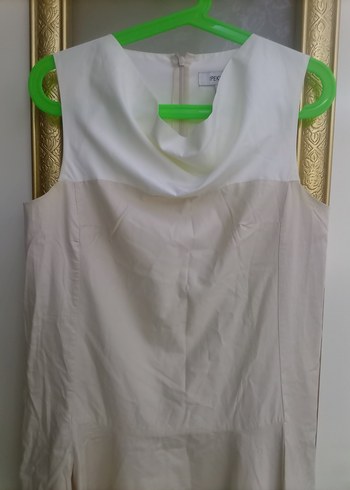 İPEKYOL Kolsuz Toprak Kloş Elbise - Görsel 6