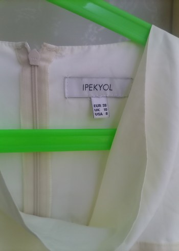 İPEKYOL Kolsuz Toprak Kloş Elbise - Görsel 10