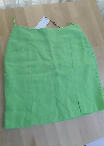 ADL Yeşil Mini Etek - Görsel 6