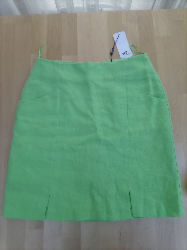 ADL Yeşil Mini Etek - Görsel 2