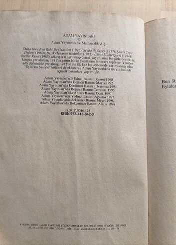 Edip Cansever -
şairin seyir defteri
(toplu şiirleri 2) - Görsel 6