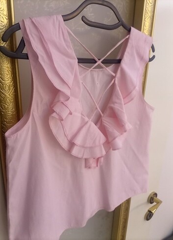 Pembe bluz - Görsel 5