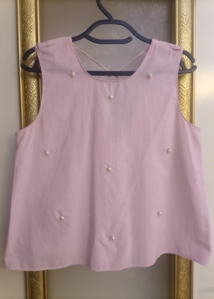 Pembe bluz - Görsel 4