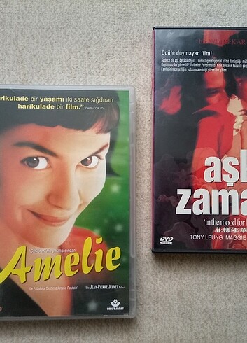 Amelie ve Aşk Zamanı film DVDleri