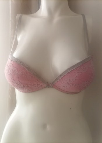 Pembe Bohem Dantel Sütyen