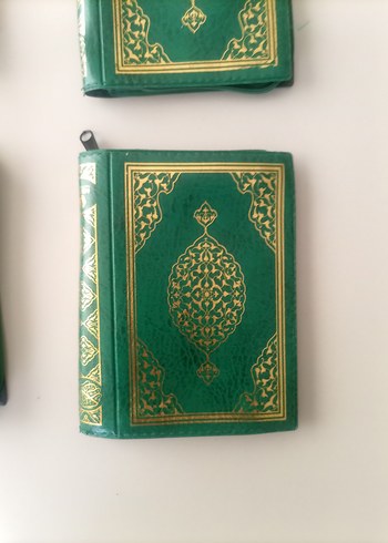 Beden Yeşil Kapaklı Dini Kitap Kılıfı