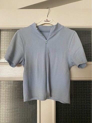Urban Outfitters Kadın Mavi Crop