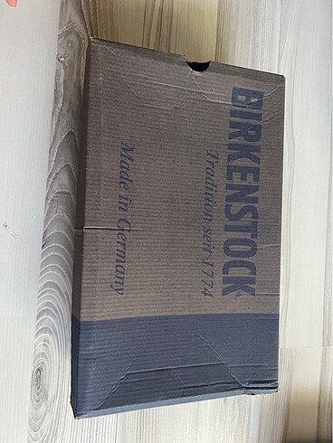 36 Beden gri Renk Birkenstock kadın terlik