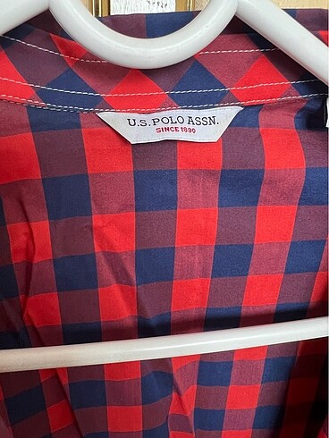 s Beden kırmızı Renk U.S. Polo Assn. Kadın gömlek